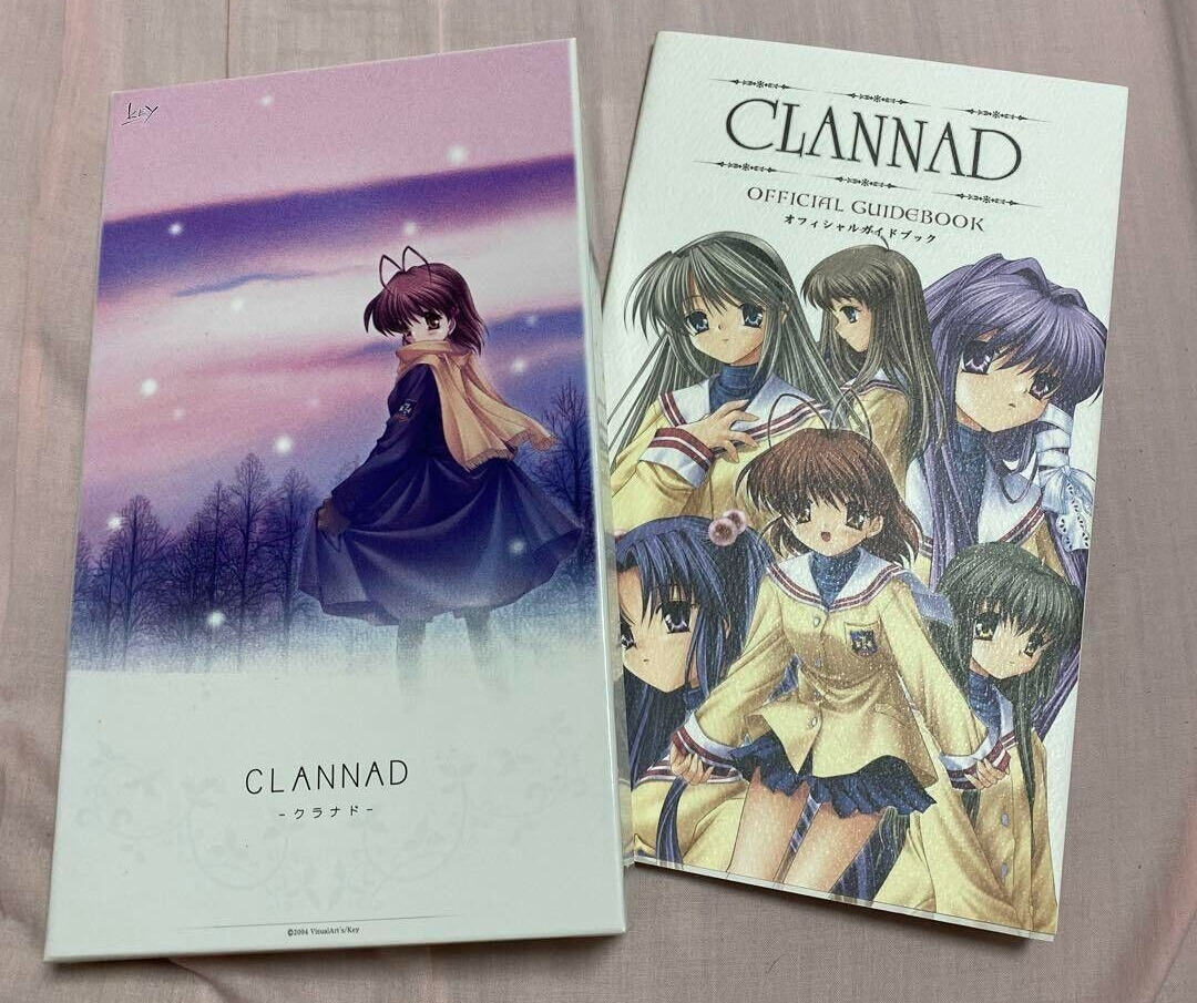 CLANNAD first limited edition Japanese PC game KEY Windows DVD-ROM & music  CD