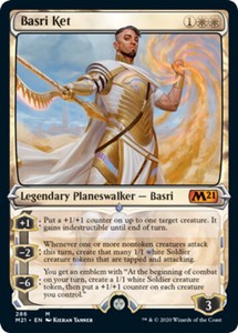 Basri Ket - Showcase x1 - Magic Core Set 2021 - NM-Mint, English - Magic Core Se