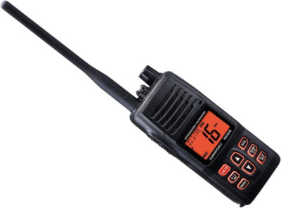 Standard Horizon Handheld Waterproof Floating Marine VHF NOAA Radio w/Scrambler