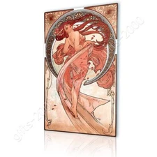 Dance by Alphonse Mucha | Canvas (Rolled) | Wall art artwork HD picture giclee