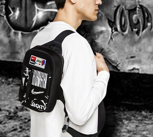 Nike Flight Bag Joga Sport Crossbody Bag - Black - Clearance - Picture 7 of 13