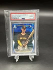 ETHAN SALAS 2023 BOWMAN CHROME 1ST SAPPHIRE PADRES PSA 10 Rookie Card Lot112