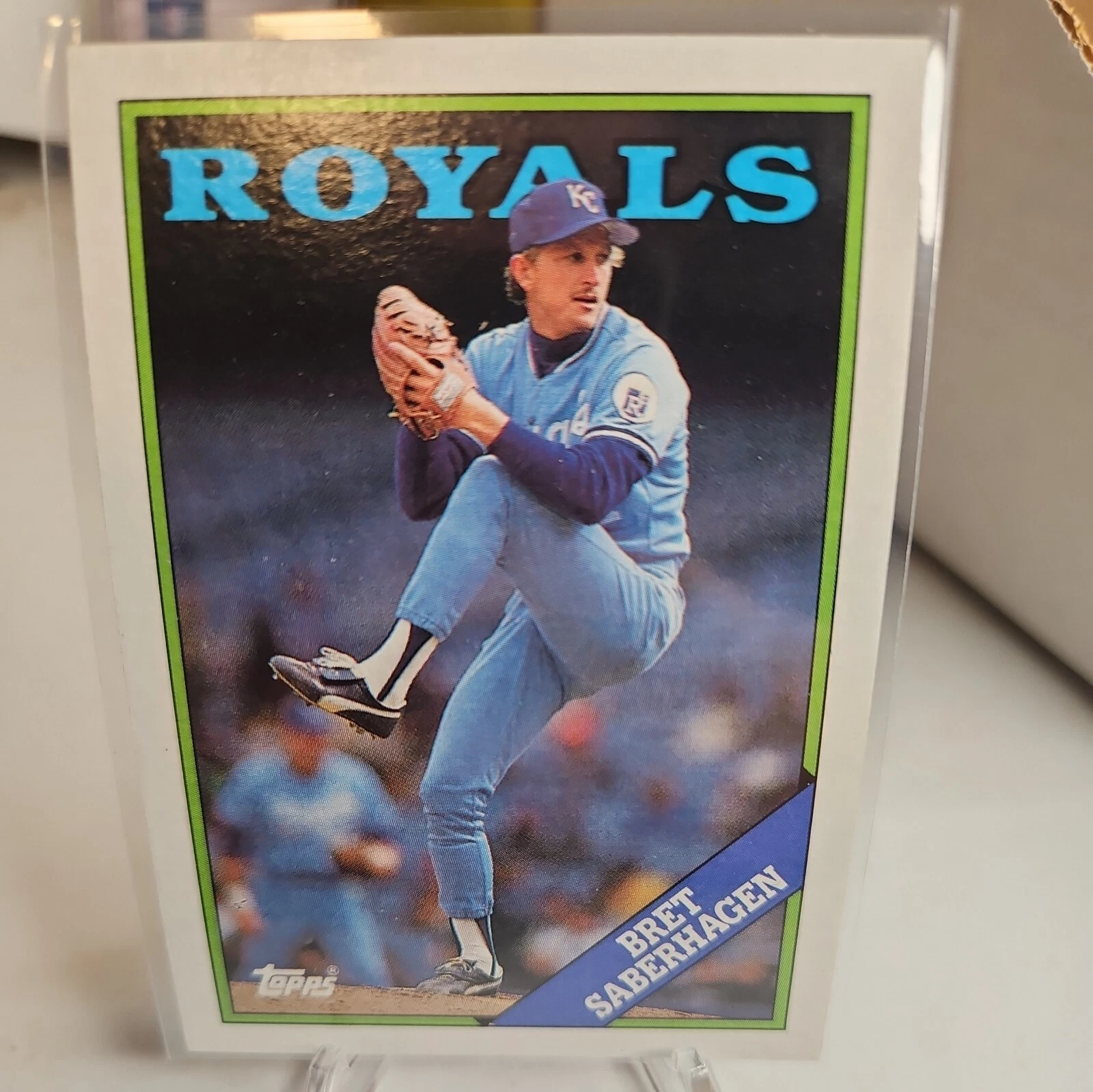 1988 Topps - #540 Bret Saberhagen