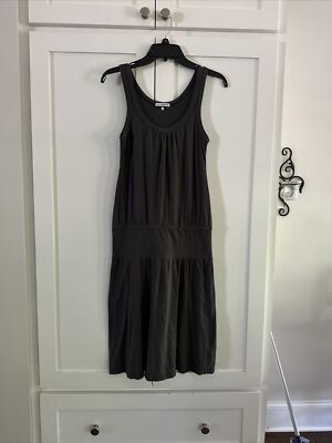 Standard James Perse Womens Sleeveless Jersey Drop Waist Dress Gray Size 1 | eBay Standard James Perse Womens Sleeveless Jersey Drop Waist Dress Gray Size 1 | eBay