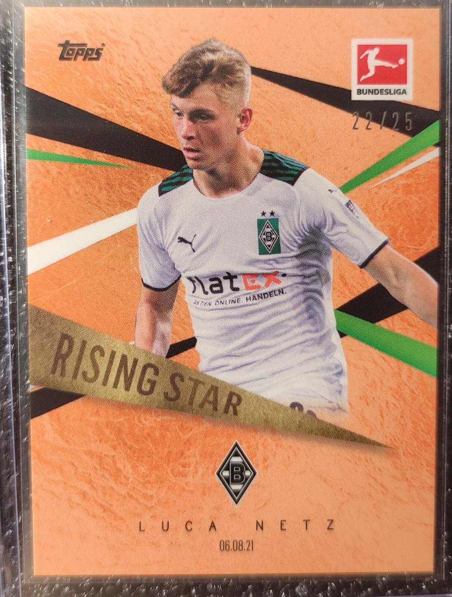Topps NOW 2021 UEFA Bundesliga Update Rising Star 22/25 Luca Net RC Rookie  | eBay