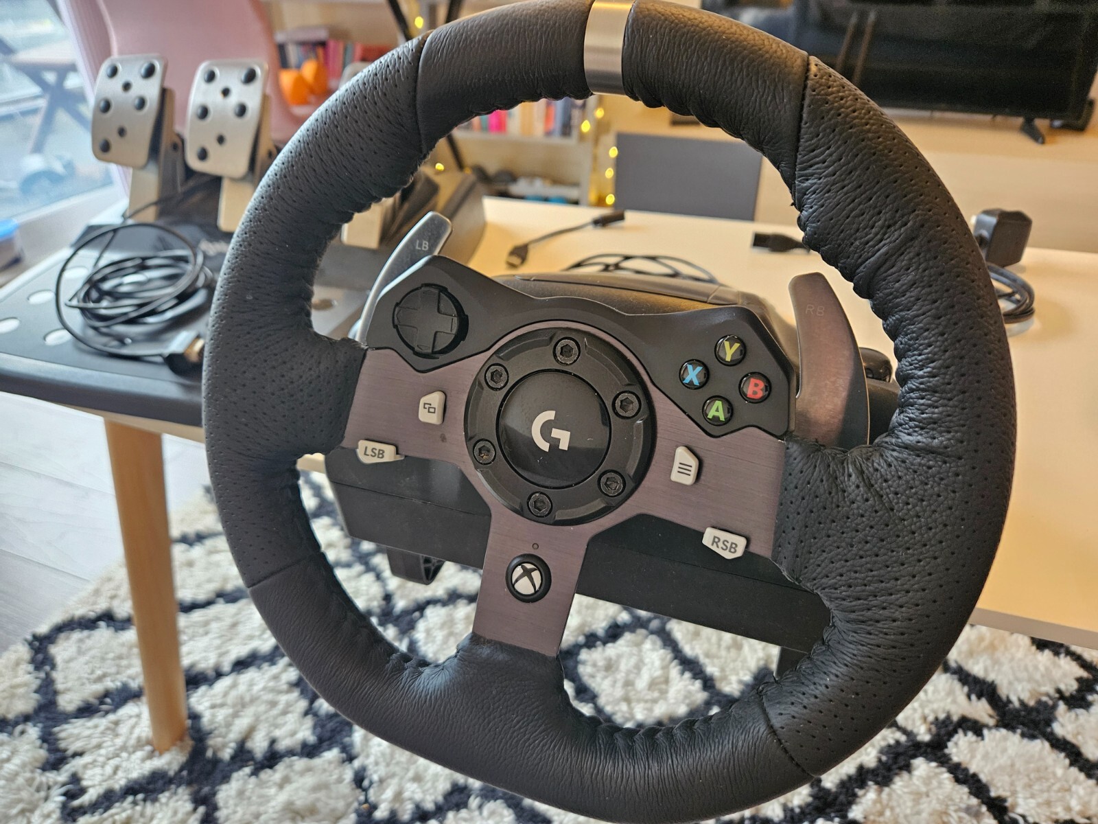 Logitech G920 steering wheel, pedals and shifter eBay