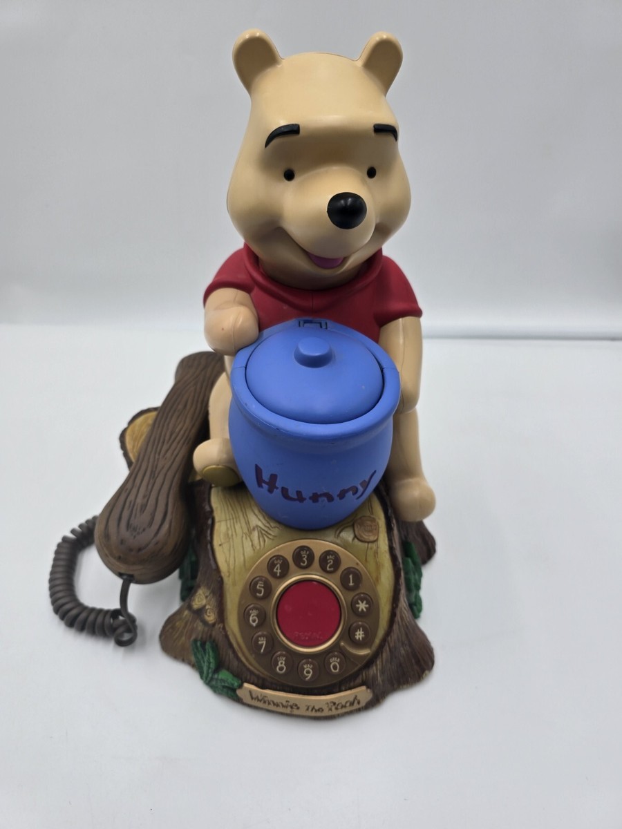 ぬいぐるみ WINNIE POOH ANIMATED TALKING TELEPHONE VTG Disney Winnie the Pooh Animated Talking Telephone Phone