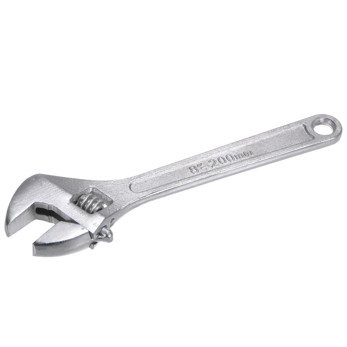 8Inch 20mm Opening 45 Forged Steel Adjustable Wrench Shifter