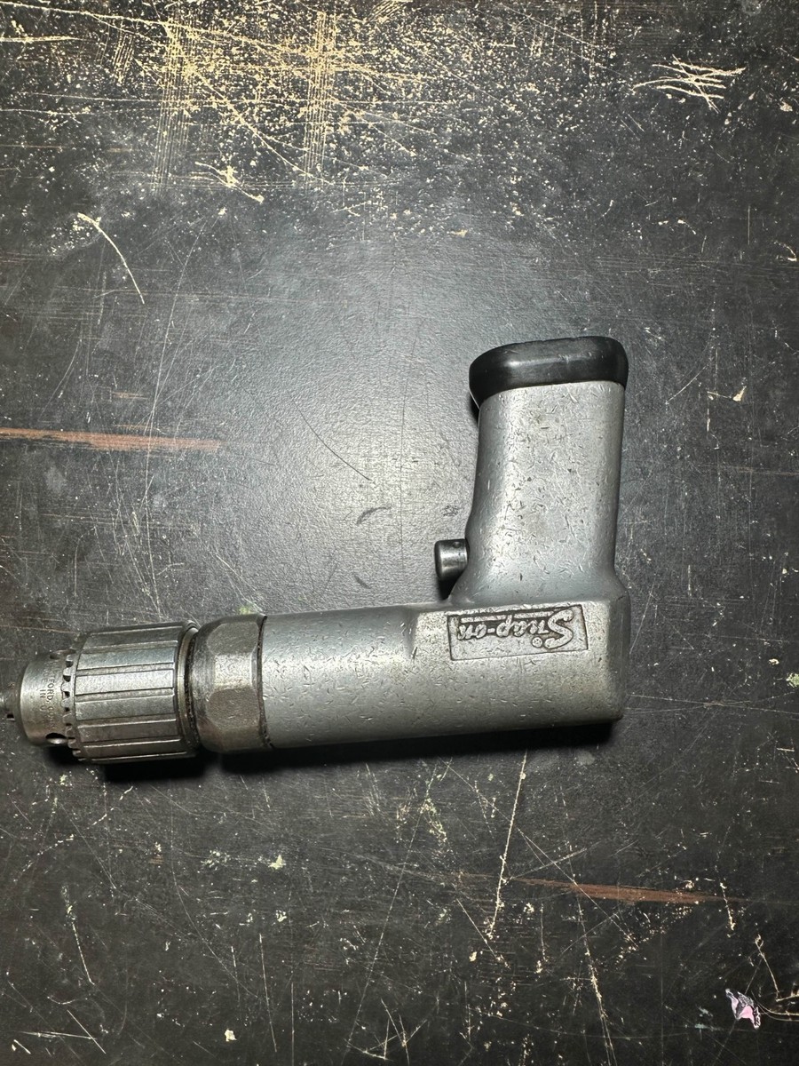 Snap-on PD30 Nonreversible Air Pneumatic Drill With Chuck Key for