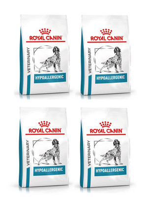 ROYAL CANIN Veterinary Dog Hypoallergenic Hundetrockenfutter 4x2 kg