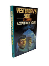 Star Trek Yesterday's Son by A. C. Crispin 1983 Hardcover Book Club Edition