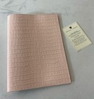 Designer Aspinal Of London Pink Croc Leather Refillable A5 Journal RRP £85 BNWT