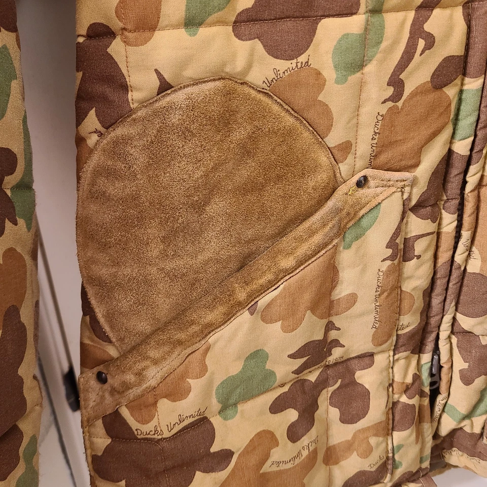Abrigo Camuflaje Ilimitado Bob Allen Ducks De Colección Camuflaje Para Hombre Grande RARO Foto 2 de 4