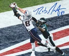Rob Gronkowski Signed Autographed New England 8x10 Photo with COA/Hologram
