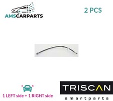 BRAKE HOSE LINE PIPE FRONT 8150 40120 TRISCAN 2PCS NEW OE REPLACEMENT