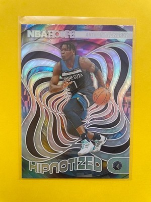 2022-23 NBA Hoops Anthony Edwards  Hipnotized  Insert Card #3 T-Wolves 