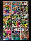 Vintage Marvel Comics Mixed ×9 Bundle The Incredible Hulk #264 - #353 Job Lot