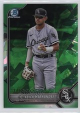 2022 Bowman Chrome Draft Sapphire Edition Green 12/50 Erick Hernandez pe8