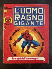 L'UOMO RAGNO GIGANTE N°1 “Spider-man origins” VF Editoriale CORNO Italia 1979