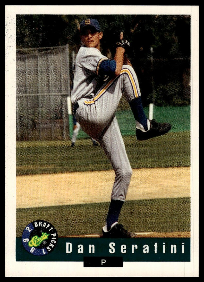 1992 Classic Draft Picks #20 Dan Serafini