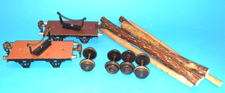 D024243841 Märklin Langholzwagen 1961 Fragment Spur 0 zum basteln