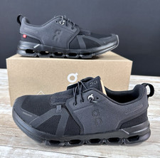 On Cloud Sky Big Kid's Youth Size 5 All Black Running Shoes