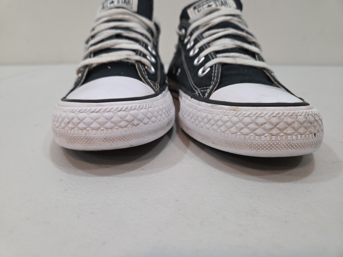 Converse Black All Star Low Top,  Size Women 8 Men 6 thumbnail 3