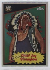 2025 Chrome WWE 1985 Topps Legends Refractor Chief Jay Strongbow #85TL-CS 7rf
