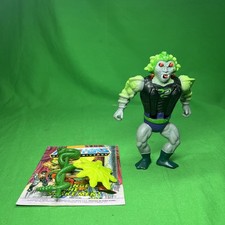 Masters of the Universe Vintage SNAKE FACE- COMPLETE with Staff, Shield, Comic!