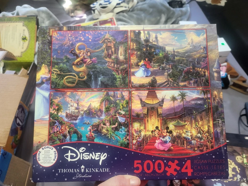 11 Puzzles - 8 Disney, 2 Star Wars, 1 Avatar Last Air Bender. 5 nunca abiertos. Foto 3 de 4
