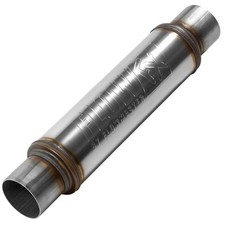 Flowmaster 71419 Flow Fx Muffler 3 Inout 4 Round Body. Universal Stainless