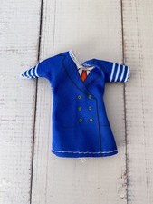 Barbie Chelsea Doll  Airplane Aeroplane Pilot Dress Uniform A7