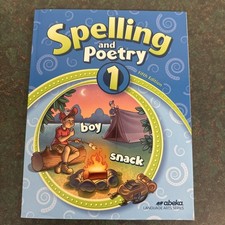 Abeka Spelling and Poetry 1 Fifth Edition *NE...