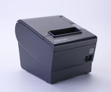 Epson Micros TM-T88V M244A PoS Parallel Thermal Receipt Printer w/ Adapter Te...