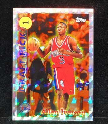 1996-97 Allen Iverson Topps Draft Pick Redemption Rookie