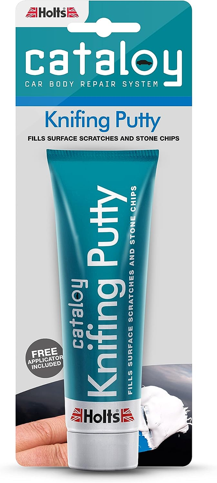 Holts Cataloy Car Body Filler Knifing Putty For Scratches Chips Smooth 100g