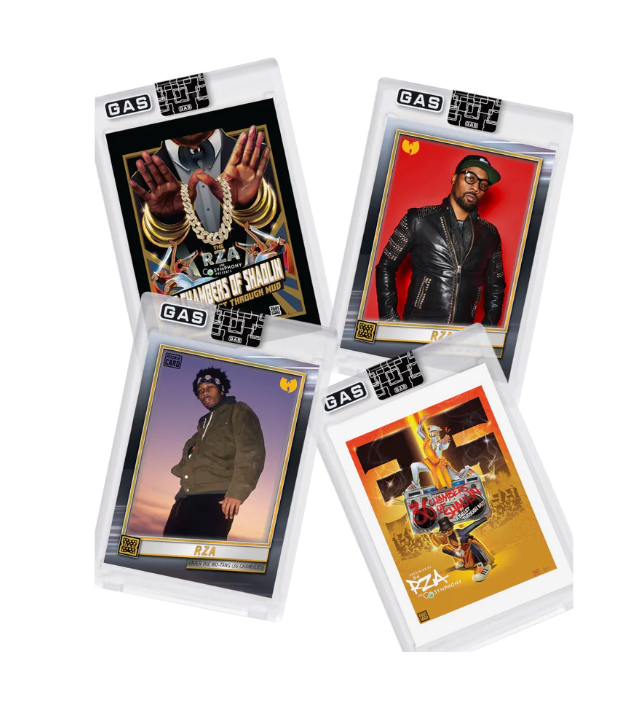 RZA 2023 Complex GAS Trading Card 4 Card Set Enter The Wu-Tang BOX