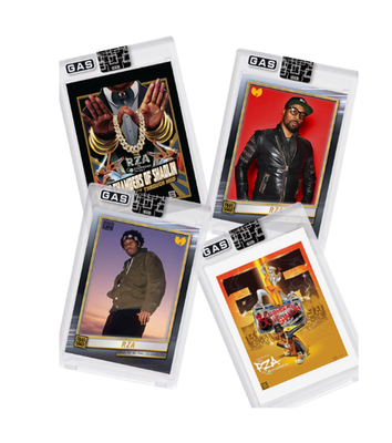 RZA 2023 Complex GAS Trading Card 4 Card Set Enter The Wu-Tang BOX