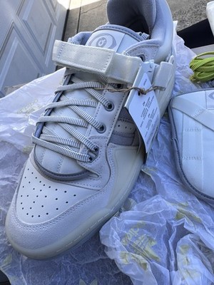 adidas x Bad Bunny Forum Buckle Low Top Sneaker White/Gray HQ2153