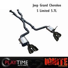 3 Inch Cat Back Exhaust For Jeep S Limited 5.7L Hemi V8 Grand Cherokee With Tips