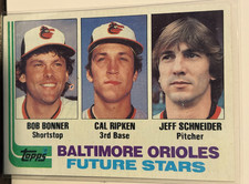 1982 Topps #21 Cal Ripken RC Ironman Baltimore Orioles great centering HOF