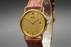 Vintage 1987 [Near Mint] SEIKO GALAXY 5Y39-7010 Cal.5Y39A Gold Mens Quartz Watch