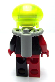 Lego Alpha Team Ogel Minion Mission Deep Sea Minifigure ALP019 Set 4799, 4797