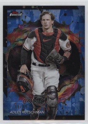 2024 Topps Finest Rare Blue Refractor 38/99 Adley Rutschman #210 rw6