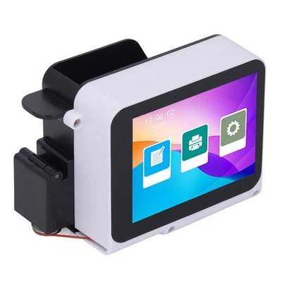 Handheld Inkjet Printer Mini Portable Gun 28 Languages 12.7mm Print On Glass SET