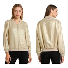 Womens Top Festive Coat Party Jacket Clubwear Baseball Stylish Iridescent Work