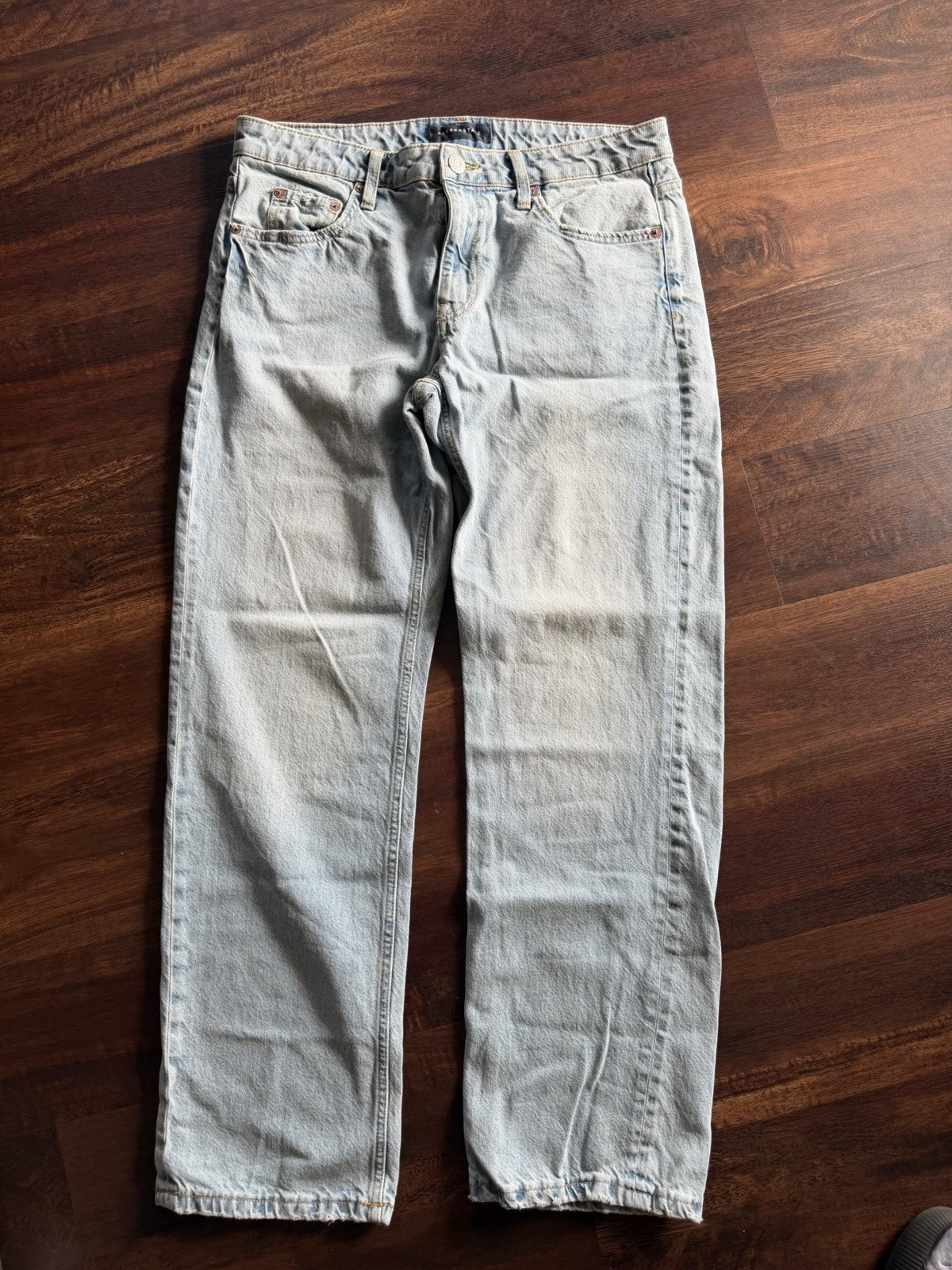 Aeropostale women’s  Baggy Light Blue Jeans Size 10 REG Recycled Cotton Denim