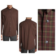 NWT George Men  s XL Long Sleeve Stretch Poplin Button-Down Shirt Casual Comfort