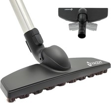 For Miele Hardwood Floor Brush Head 12 Parquet Twister with Soft Horsehair