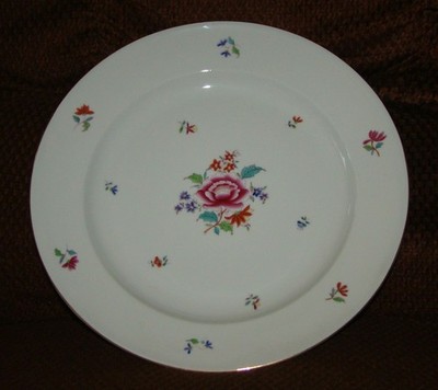 Herend Multi-Color Nanking Bouquet 12'' Tureen Underplate Charger Platter
